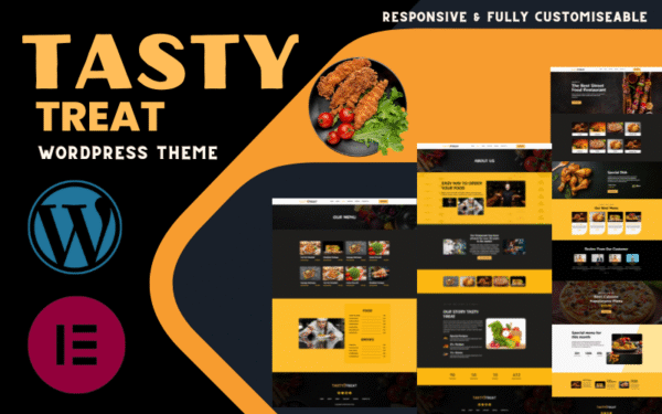 Tasty Treat – A Deliciously Modern Restaurant WordPress Theme