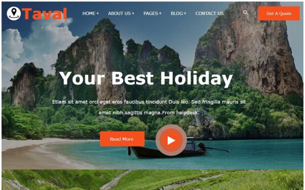 Taval – Tour and Travel Booking WordPress Theme