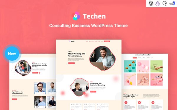 Techen – Consulting Business Responsive WordPress Theme