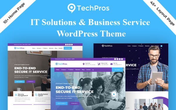 Techpros – Technology & Business Service WordPress Theme