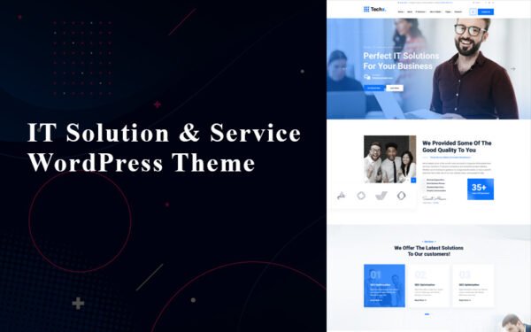 Techx – IT Solutions & Services WordPress Theme