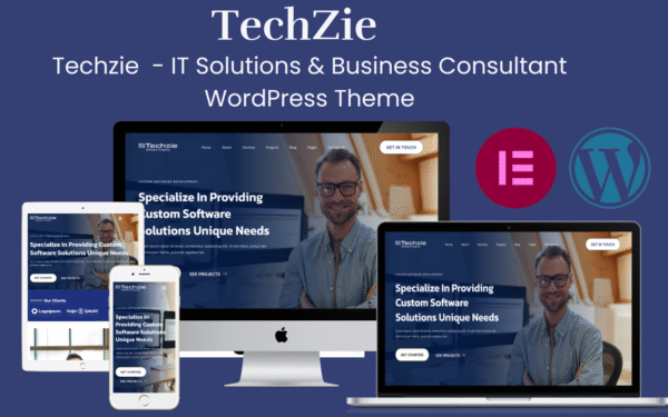 Techzie – IT Solutions & Business Consultant WordPress Theme
