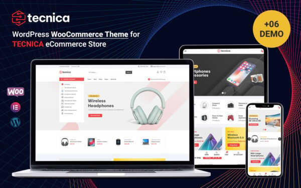 Tecnica – Electronic Multipurpose WooCommerce Theme