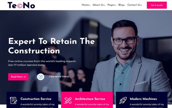 Tecno – Business, Finance WordPress Theme