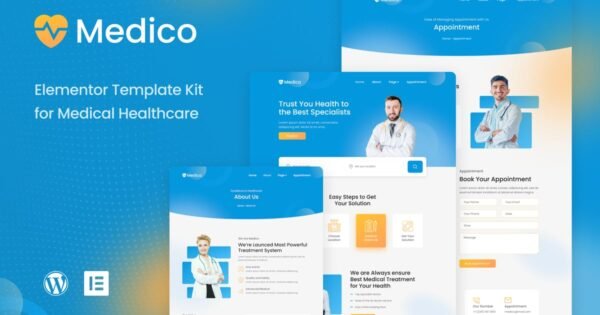 Medico – Medical & Healthcare Elementor Template Kit