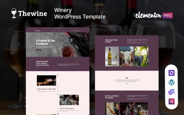 The Wine – Wine & Winery WordPress Theme