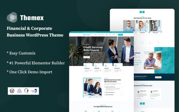 Themex – Financial & Corporate Business WordPress Theme