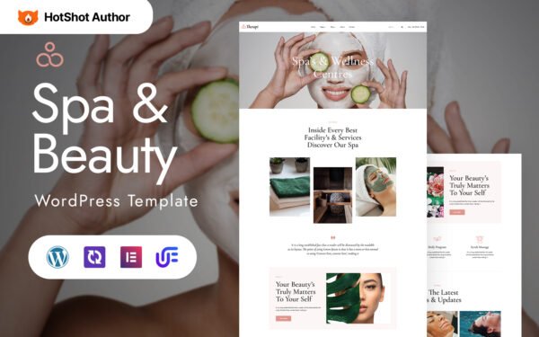 Therapi – Spa And Beauty Elementor WordPress Theme