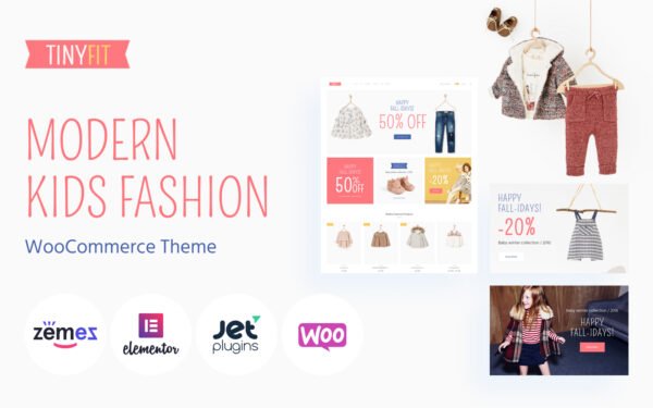 TinyFit – Modern Kids Fashion WooCommerce Theme