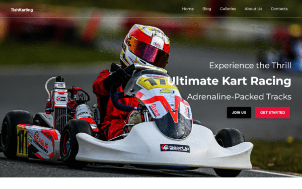 TishKarting – Karting WordPress Theme