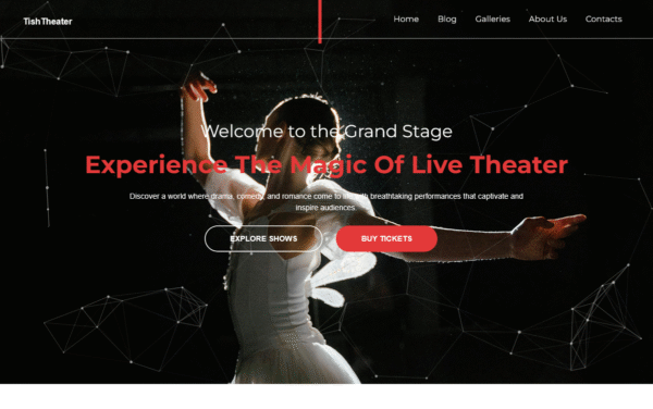 TishTheater – Theater WordPress Theme