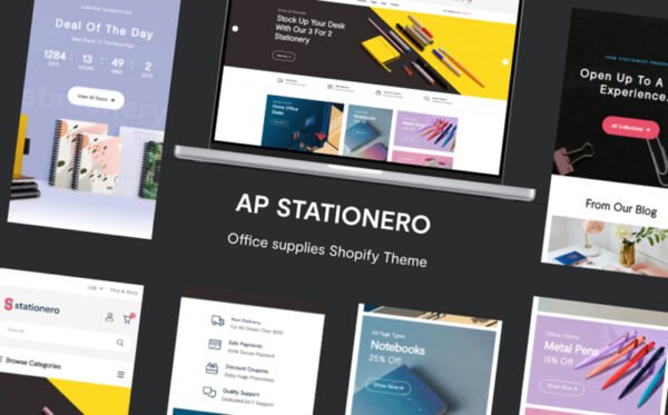 TM Stationero – Ofice Supplies Shopify Theme