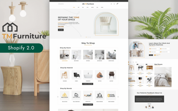 TMFurniture – Interior and Furniture Store Shopify 2.0 Theme Shopify Theme