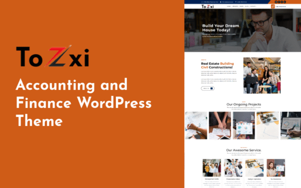 Toexi – Accounting and Finance WordPress Theme