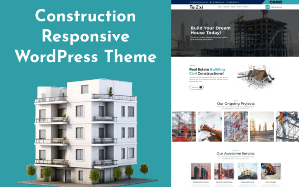 Toexi – Construction Responsive WordPress Theme