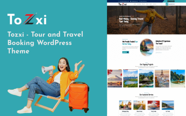 Toexi – Tour and Travel Booking WordPress Theme