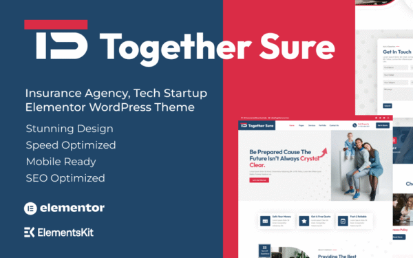 Together Sure – Insurance Agency WordPress Theme