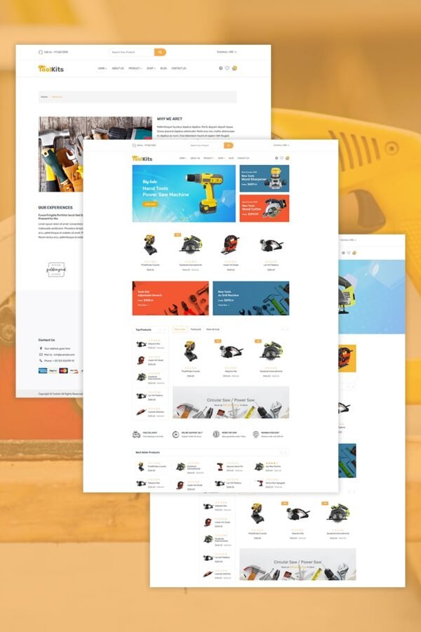 Toolkits – Tools, Equipment Store Shopify Theme