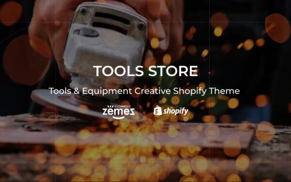 Tools Store – Tools & Equipment Creative Shopify Theme