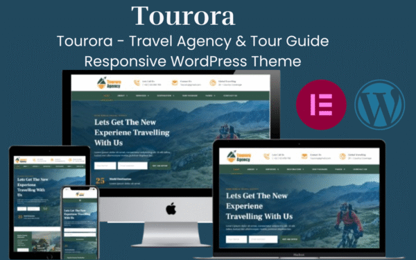Tourora – Travel Agency & Tour Guide Responsive WordPress Theme