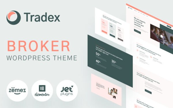 Tradex – Forex Broker WordPress Theme
