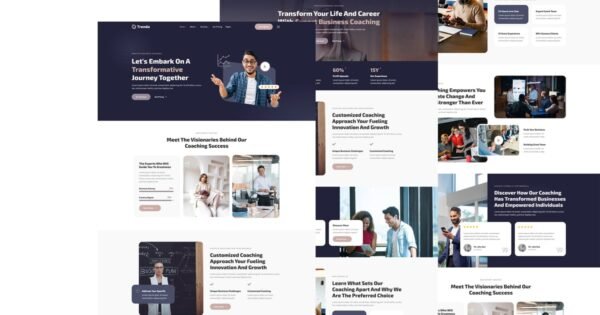Trenda – Creative Business Coaching Elementor Template Kit