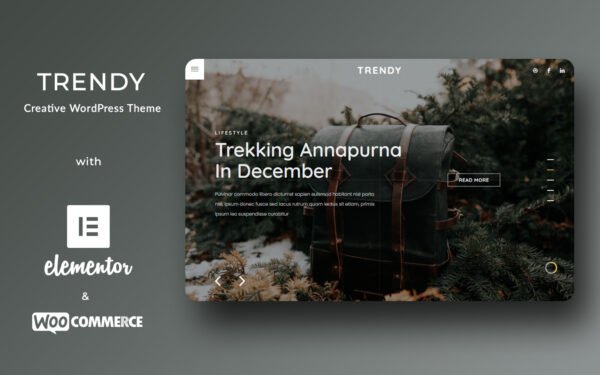 Trendy – Creative Fashion Handbag WordPress Theme