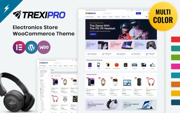 Trexipro – Electronics and Mega Store WooCommerce Theme