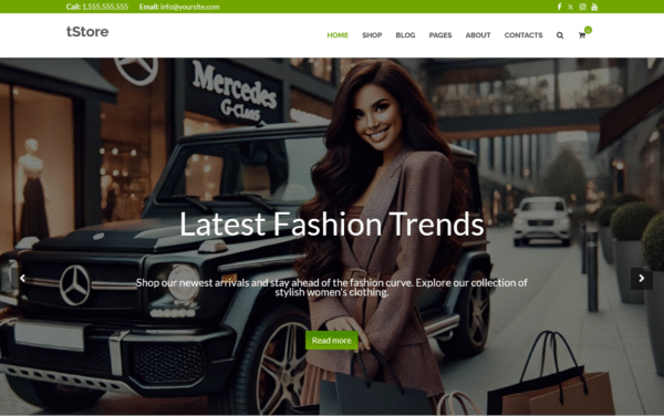 tStore – Fashion WooCommerce Theme