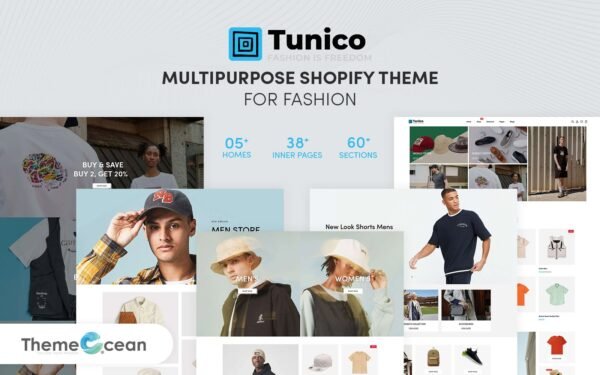 Tunico – Multipurpose Shopify Theme for Fashion