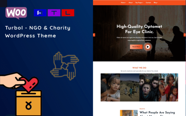 Turbol – NGO & Charity WordPress Theme