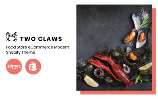Two Claws – Food Store eCommerce Modern Shopify Theme