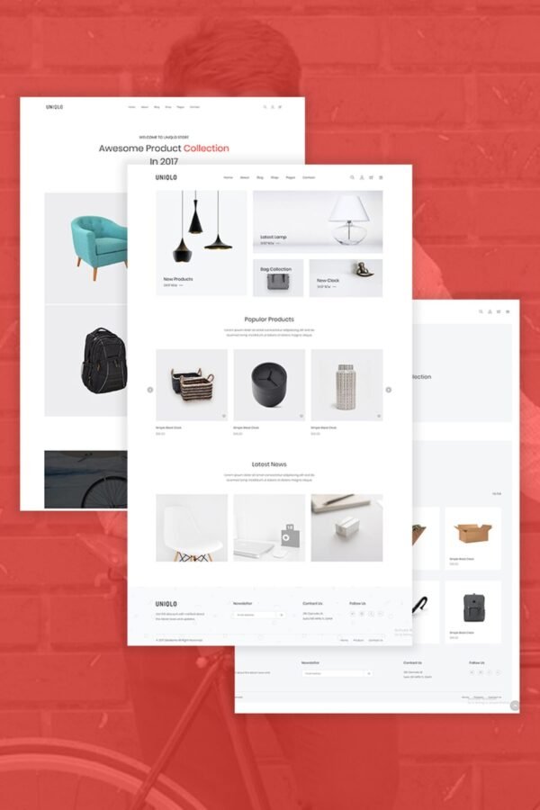 Uniqlo – Minimal WooCommerce Theme