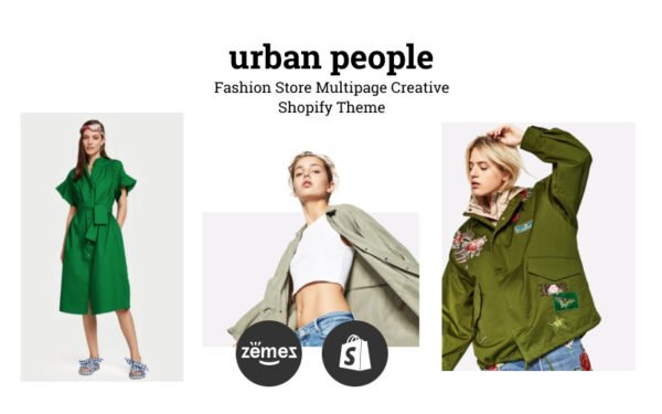 Urban People – Fashion Store Multipage Creative Shopify Theme