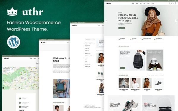 Uthr – Fashion FREE WooCommerce Theme