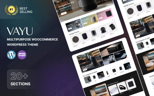 Vayu – Ecommerce WordPress Theme WooCommerce Theme