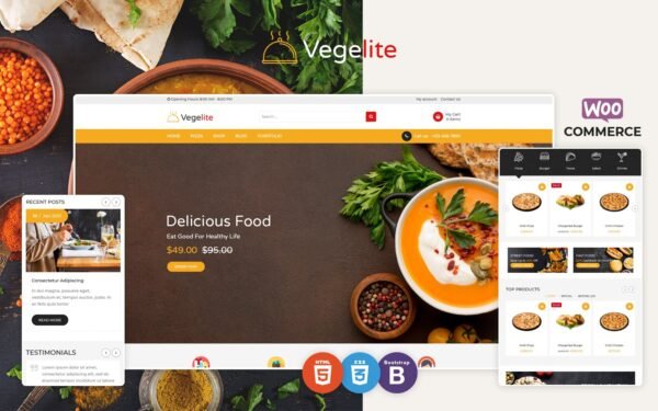Vegelite – Responsive WooCommerce Theme