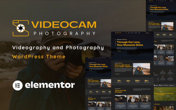 Videocam – Videography and Photography WordPress Theme