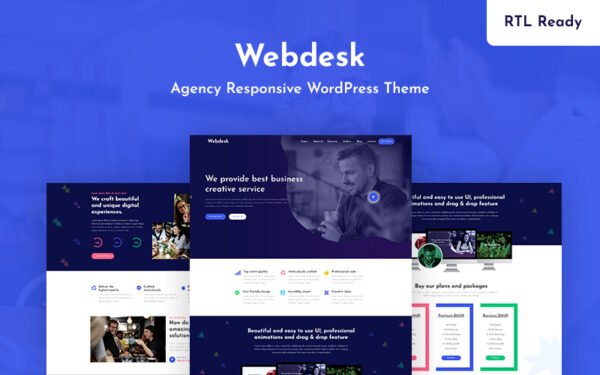 Webdesk – Agency Responsive WordPress Theme