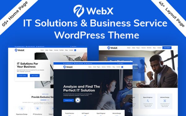WebX – Technology & Business Solution Service WordPress Theme