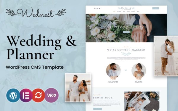 Wednest – Wedding and Event WordPress Theme