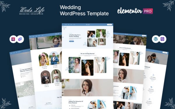 Wedslife – Wedding Studio And Wedding Planner WordPress Theme