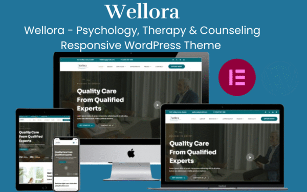Wellora – Psychology, Therapy & Counseling Responsive WordPress Theme