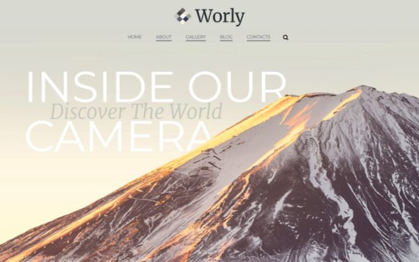 Worly – Photography Multipurpose Modern WordPress Elementor Theme WordPress Theme