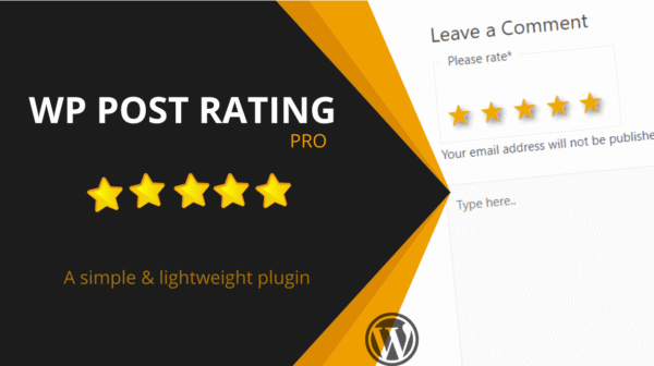 WP Post Rating Pro– Dynamic Rating System for WordPress WordPress Plugin