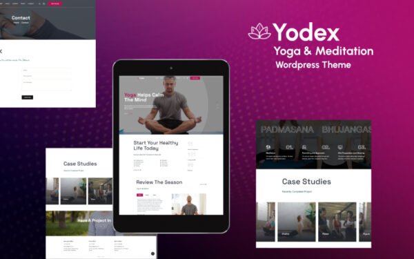 Yodex – Yoga & Meditation WordPress Theme