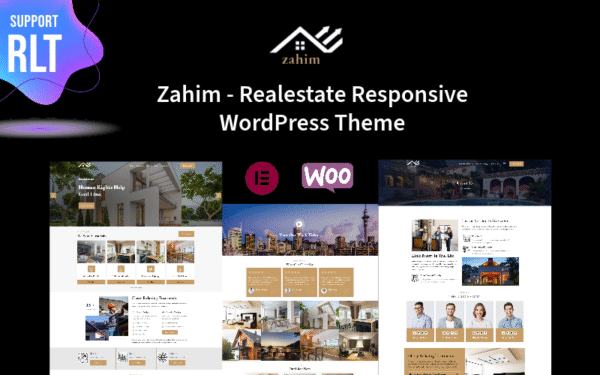 Zahim – Realestate Responsive WordPress Theme