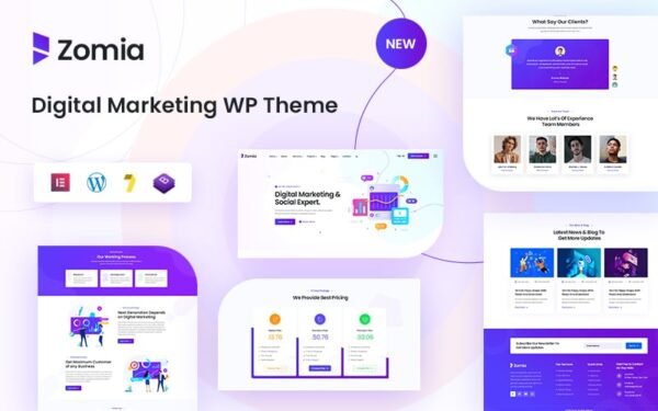 Zomia – Digital Marketing WordPress Theme