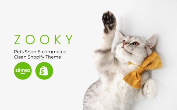 Zooky – Pets Shop E-commerce Clean Shopify Theme