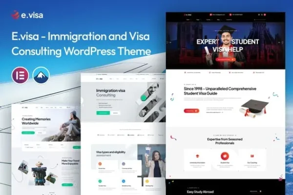 Evisa – Immigration and Visa Consulting Theme